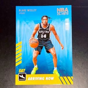 Blake Wesley - Arriving Now Insert 2022-23 Panini Hoops #25